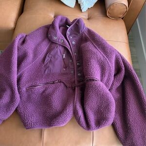 FP Movement by Free People Mauve Teddy Jacket